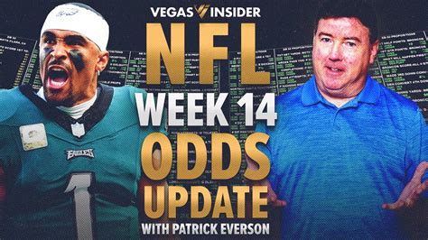 nfl week 14 betting line